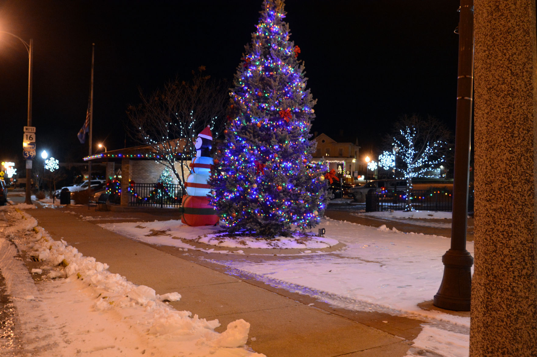 Portage celebrates holidays